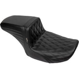 LE PERA Kickflip Seat - Double Diamond Stitch - FLH/FLT '23-'24 LV-597DD