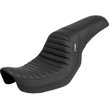 SADDLEMEN Thrashin ' Pro Series Seat - Tuck-n-Roll - Dyna '06-'17 TS80604T