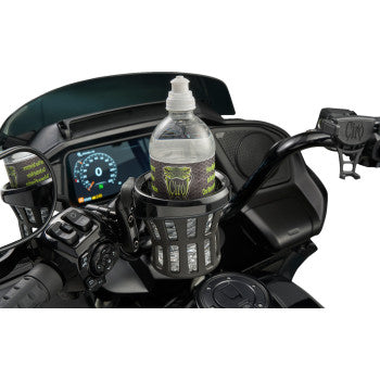 CIRO Drink Holder - Gen 2 - Black - Black 1-1/8"/1-1/4" Handlebar Mount 55615