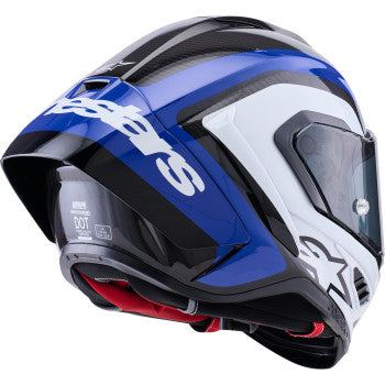 ALPINESTARS  Supretech R10 Helmet - 22.06 - Arius - Gloss Black/White/Blue - XS 8203926-1647-XS