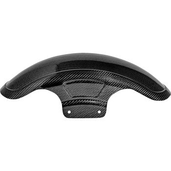 SADDLEMEN Carbon Fiber Front Fender - Gloss - Touring '23-'25 CF-823-07-001