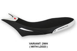 Tappezzeria Italia Ducati Hypermotard 950 2019-2025 Seat Cover in White