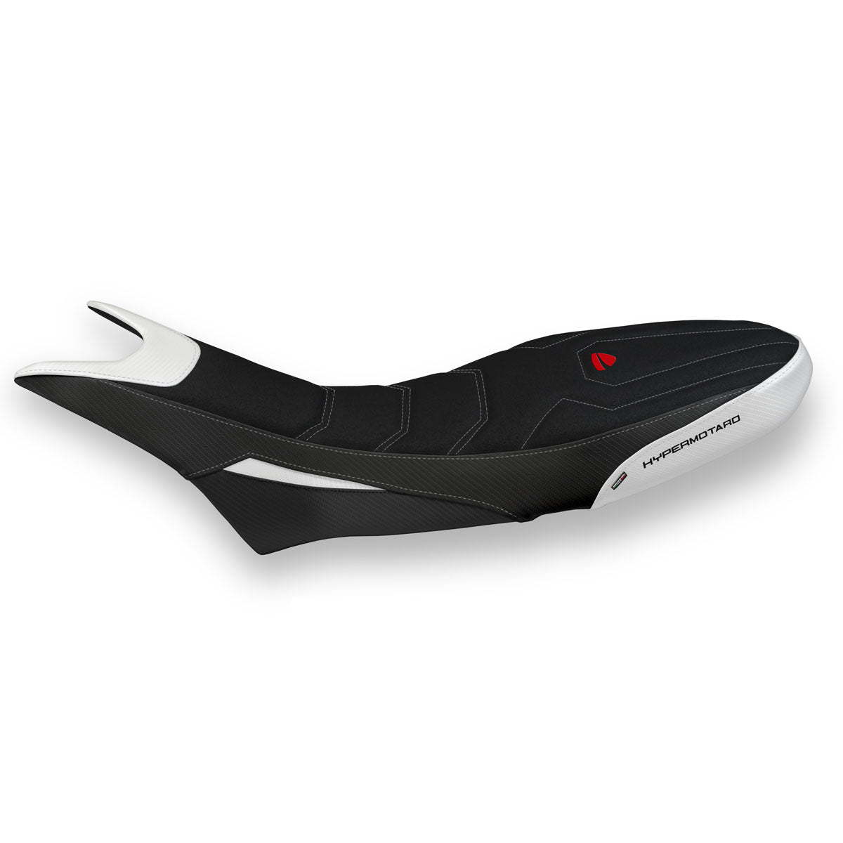 Tappezzeria Italia Ducati Hypermotard 950 2019-2025 Seat Cover Ultragrip in White