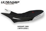 Tappezzeria Italia Ducati Hypermotard 950 2019-2025 Seat Cover Ultragrip in White