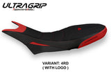 Tappezzeria Italia Ducati Hypermotard 950 2019-2025 Seat Cover Ultragrip in Red