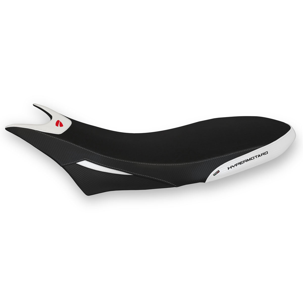 Tappezzeria Italia Ducati Hypermotard 950 2019-2025 Seat Cover Comfort in White