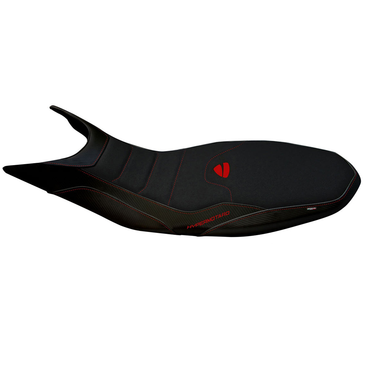 Tappezzeria Italia Ducati Hypermotard 821 939 2013-2018 Seat Cover Ultragrip in Black