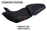 Tappezzeria Italia Ducati Multistrada 1200 1260 2015-2020 Seat Cover Comfort in Black