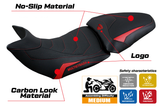 Tappezzeria Italia Ducati Multistrada 1200 1260 2015-2020 Seat Cover Ultragrip in Red