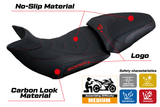 Tappezzeria Italia Ducati Multistrada 1200 1260 2015-2020 Seat Cover Ultragrip in Black