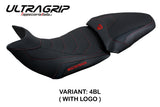 Tappezzeria Italia Ducati Multistrada 1200 1260 2015-2020 Seat Cover Ultragrip in Black