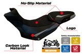 Tappezzeria Italia Ducati Multistrada 1200 1260 Enduro 2016-2021 Seat Cover in Grip Silver