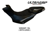 Tappezzeria Italia Ducati Multistrada 1200 1260 Enduro 2016-2021 Seat Cover in Grip Silver