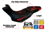 Tappezzeria Italia Ducati Multistrada 1200 1260 Enduro 2016-2021 Seat Cover in Grip Red