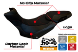 Tappezzeria Italia Ducati Multistrada 1200 1260 Enduro 2016-2021 Seat Cover in Grip Black