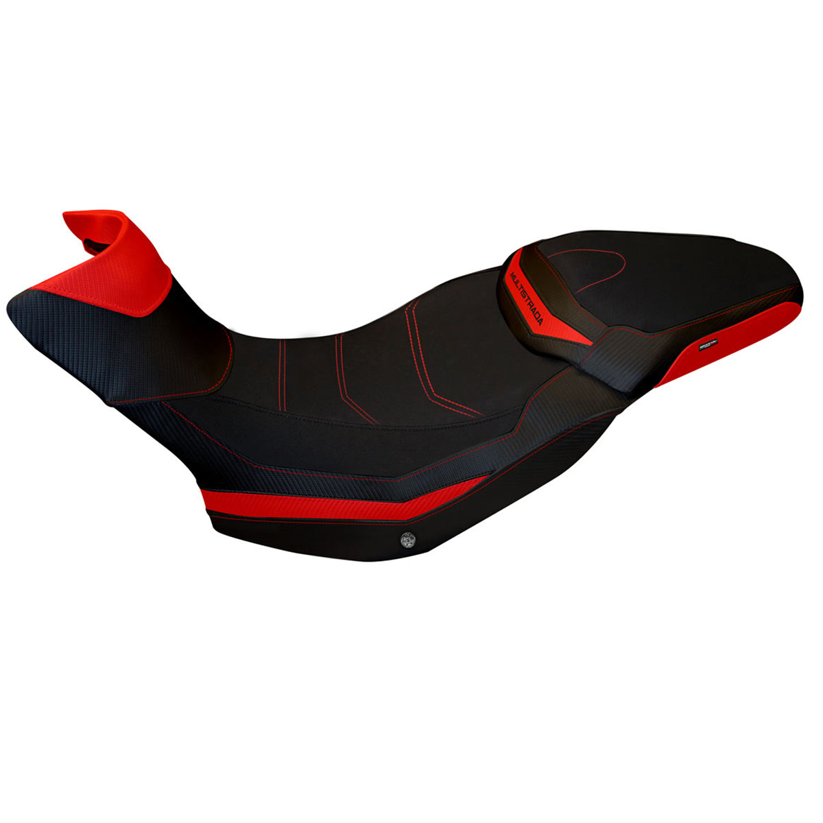 Tappezzeria Italia Ducati Multistrada 1200 1260 Enduro 2016-2021 Seat Cover Comfort in Red