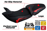 Tappezzeria Italia Ducati Multistrada V2 2021-2024 Seat Cover in Red and Black