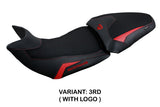 Tappezzeria Italia Ducati Multistrada V2 2021-2024 Seat Cover in Red and Black