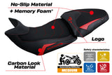 Tappezzeria Italia Ducati Multistrada V2 2021-2024 Seat Cover Comfort in Red and Black