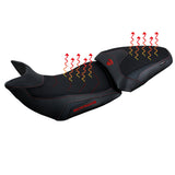 Tappezzeria Italia Ducati Multistrada V2 2021-2024 Comfort Heated Seat Cover in Black
