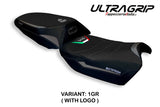 Tappezzeria Italia Ducati Multistrada V4 2021-2025 Heated Seat Cover Ultragrip in Grey