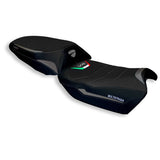 Tappezzeria Italia Ducati Multistrada V4 V4S 2021-2025 Seat Cover Ultragrip in Grey and Black