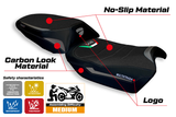 Tappezzeria Italia Ducati Multistrada V4 V4S 2021-2025 Seat Cover Ultragrip in Grey and Black