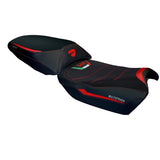 Tappezzeria Italia Ducati Multistrada V4 Rally 2023-2025 Seat Cover Comfort in Red and Black