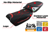 Tappezzeria Italia Ducati Multistrada V4 Pikes Peak 2022-2025 Seat Cover Ultragrip in White