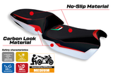 Tappezzeria Italia Ducati Multistrada V4 V4S 2021-2025 Seat Cover in White, Red and Black