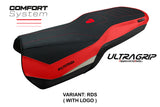 Tappezzeria Italia Ducati Multistrada V4 2021-2025 Rally Seat Cover Comfort Red Silver