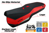 Tappezzeria Italia Ducati Multistrada V4 2021-2025 Rally Seat Cover Ultragrip Red Silv