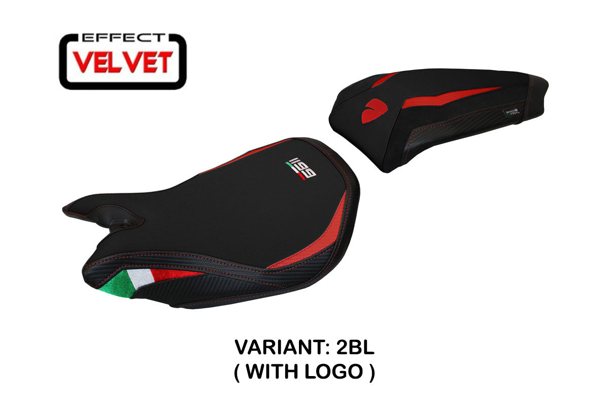 Tappezzeria Italia Ducati Panigale 1199 2011-2015 Seat Cover in Black