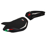 Tappezzeria Italia Ducati Panigale 1199 2011-2015 Seat Cover in White and Black