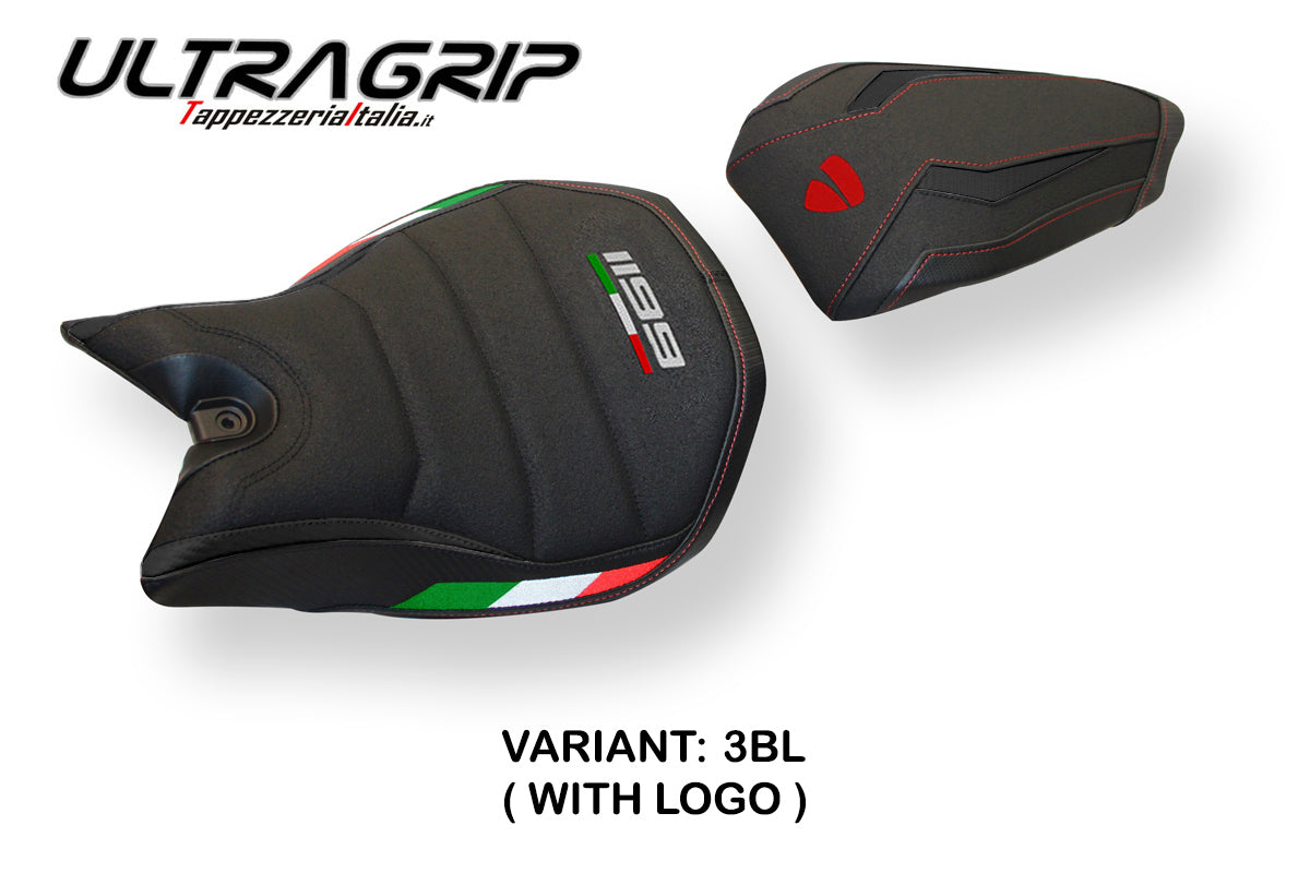 Tappezzeria Italia Ducati Panigale 1199 2011-2015 Seat Cover Ultragrip in Black