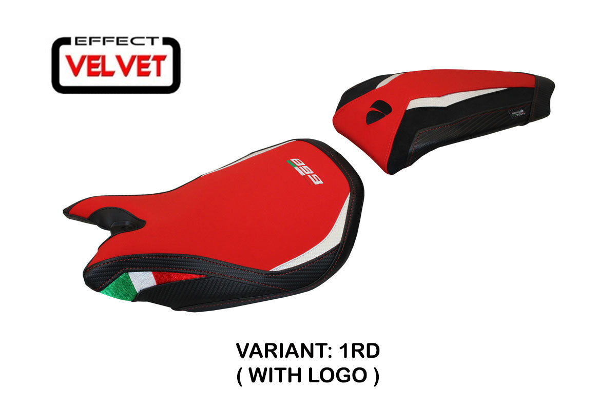 Tappezzeria Italia Ducati Panigale 899 2013-2015 Seat Cover in Red and Black
