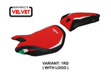 Tappezzeria Italia Ducati Panigale 899 2013-2015 Seat Cover in Red and Black