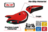 Tappezzeria Italia Ducati Panigale 959 2016-2018 Seat Cover in Red and Black