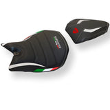 Tappezzeria Italia Ducati Panigale 959 2016-2018 Seat Cover Ultragrip in White and Black