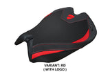 Tappezzeria Italia Ducati Panigale V4 2025 Seat Cover Black Red Ducati Logo