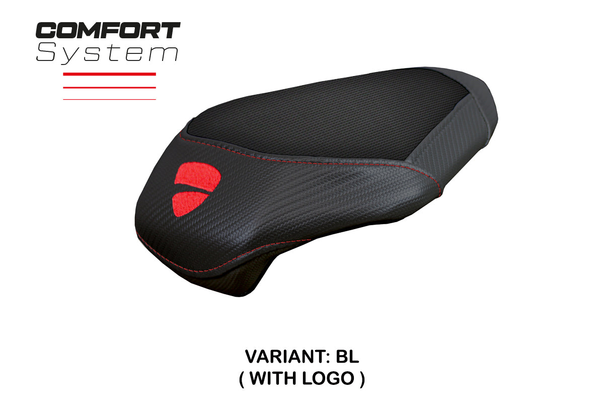 Tappezzeria Italia Ducati Panigale V4 2025 Passenger Seat Cover Comfort Black