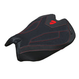 Tappezzeria Italia Ducati Panigale V4 2025 Seat Cover Ultragrip Black Ducati Logo