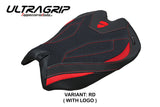 Tappezzeria Italia Ducati Panigale V4 2025 Seat Cover Ultragrip Black Red Ducati Logo