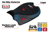 Tappezzeria Italia Ducati Panigale V4 S 2018-2024 Seat Cover in Black Diamond