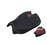 Tappezzeria Italia Ducati Panigale V4 2025 Seat Cover Ultragrip Black Logo V4