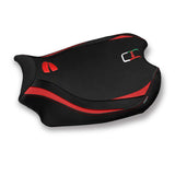 Tappezzeria Italia Ducati Panigale V4 2018-2024 Seat Cover in Red and Black