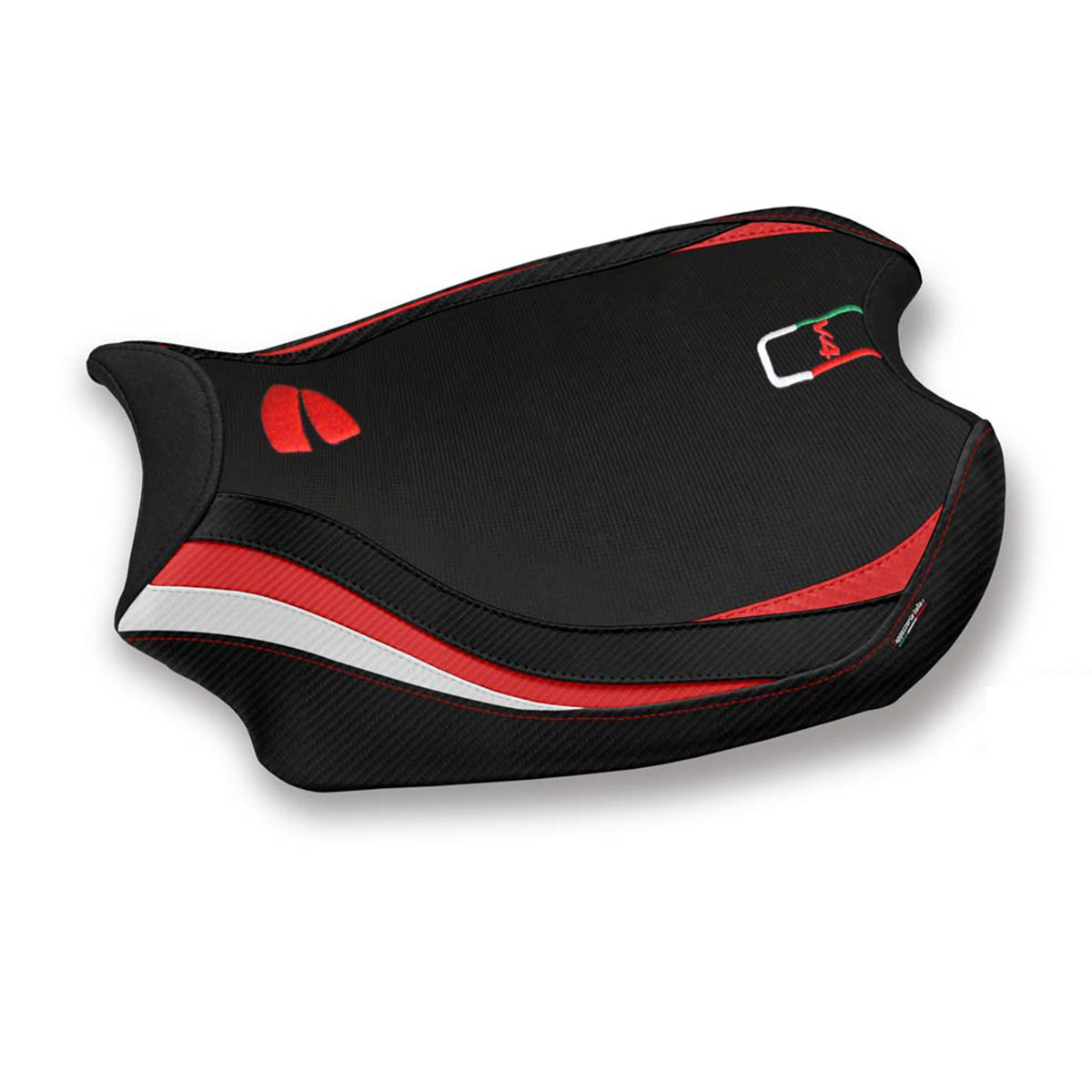 Tappezzeria Italia Ducati Panigale V4 2018-2024 Seat Cover in Red and White