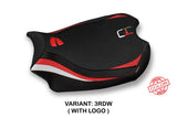 Tappezzeria Italia Ducati Panigale V4 2018-2024 Seat Cover in Red and White