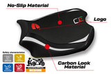 Tappezzeria Italia Ducati Panigale V4 2018-2024 Seat Cover in White and Black