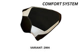 Tappezzeria Italia Ducati Panigale V4 2018-2024 Passenger Seat Cover Comfort in White